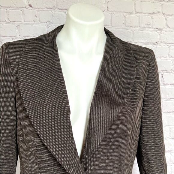 Lafayette 148 Blazer Draped Jacket Coat - Picture 2 of 6